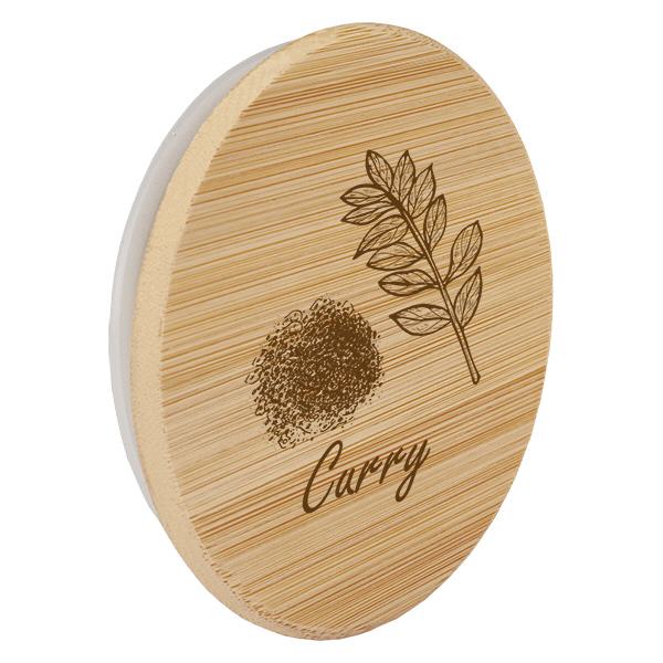 Holzdeckel "Curry" für WECK RR60 Holzdeckel "Curry" für WECK RR60