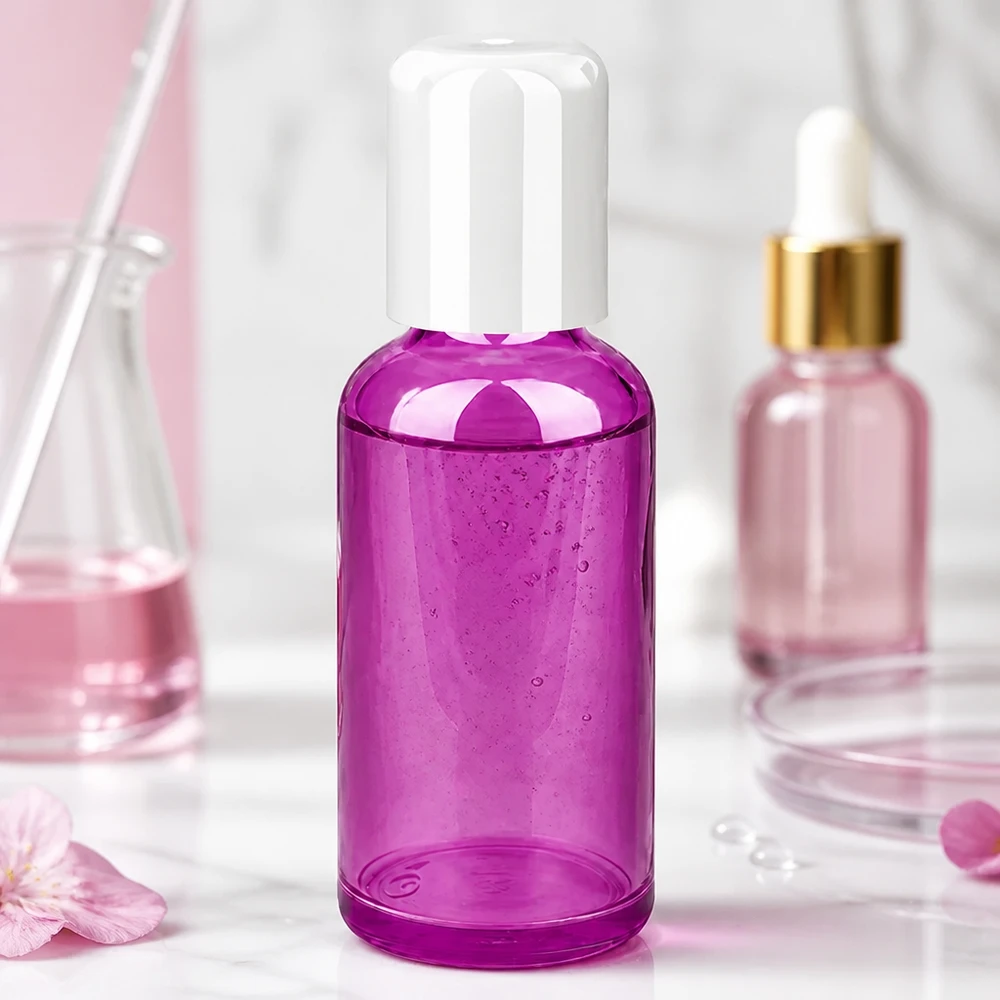 50ml Roll-On Flasche weiss Standard PurpleLine UT18/50 50ml Roll-On Flasche PurpleLine mit ergonomischer Form für einfache Handhabung und Dosierung