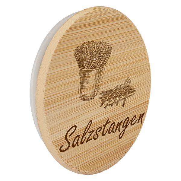 Holzdeckel "Salzstangen" für WECK RR100 Holzdeckel "Salzstangen" für WECK RR100