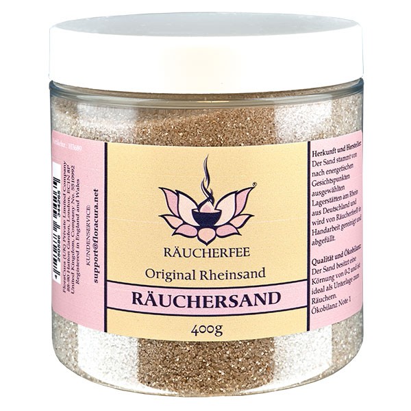 Feuersand & Räuchersand 400g Marke Räucherfee Feuersand & Räuchersand 400g Marke Räucherfee
