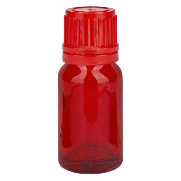 10ml Flasche 11mm Schraubverschluss rot Originalitätsverschluss RedLine UT18/10