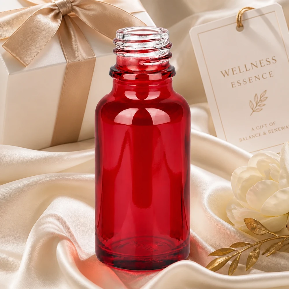 20ml Apothekenflasche RedLine UT18/20 UNiTWIST 20ml Apothekerflasche RedLine UT18/20 UNiTWIST mit robustem Glaskorpus für sichere Aufbewahrung