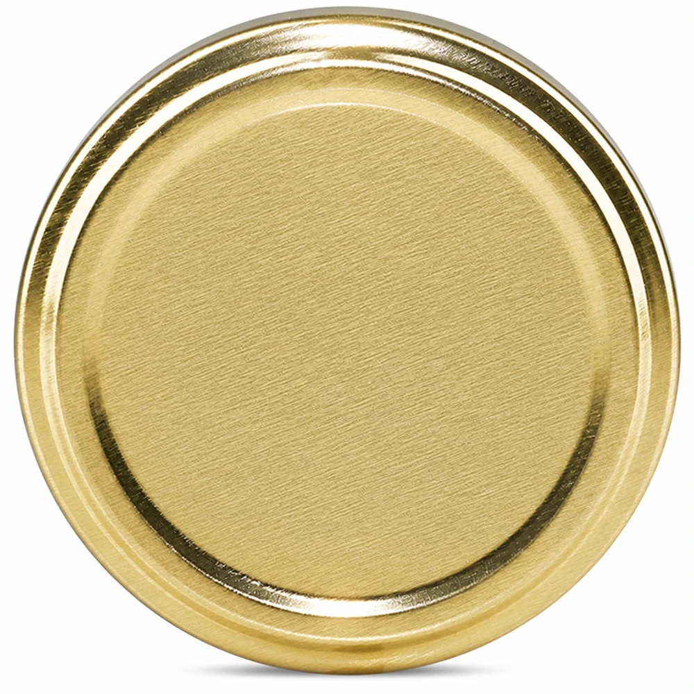 UNiTWIST Glasdeckel TO43 gold aus Metall mit BioSeal und BPA-freier Innenbeschichtung