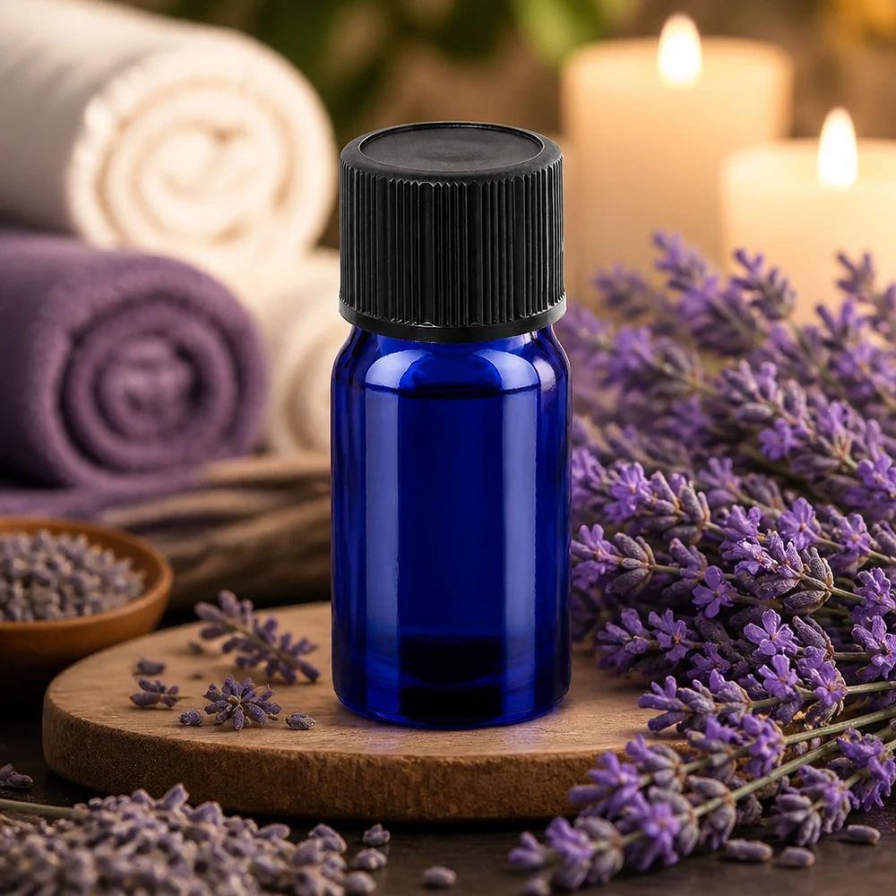 Professionelle 5ml BlueLine Tropfflasche mit kindersicherem Verschluss für sichere Lagerung