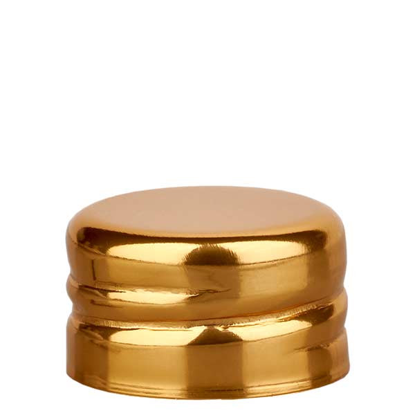 Metall Schraubverschluss gold 13mm UNiTWIST Metall Schraubverschluss gold 13mm UNiTWIST