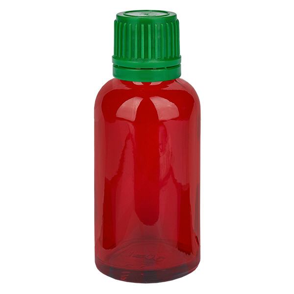 30ml Flasche 11mm Schraubverschluss grün Originalitätsverschluss RedLine UT18/30 30ml Flasche 11mm Schraubverschluss grün Originalitätsverschluss RedLine UT18/30