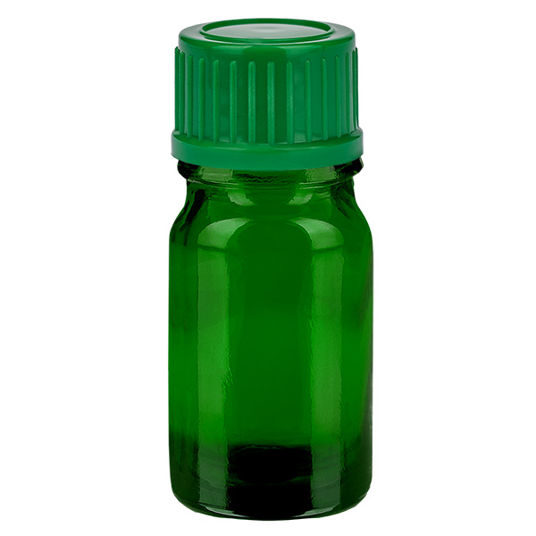 5ml Flasche 11mm Schraubverschluss grün Standard GreenLine UT18/5