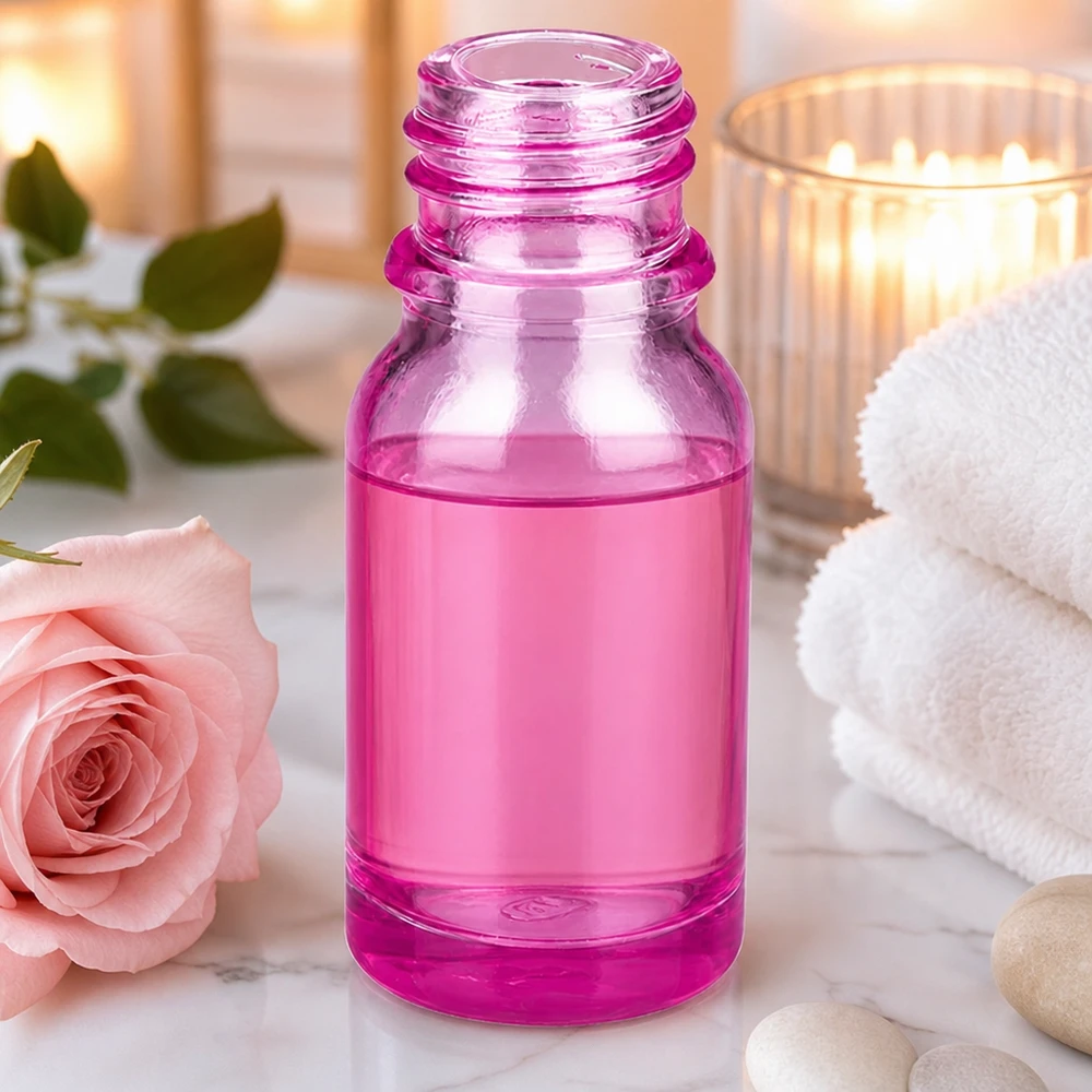 Transparente 10ml Flasche PurpleLine UT18/10 UNiTWIST in pink für pharmazeutische Anwendungen