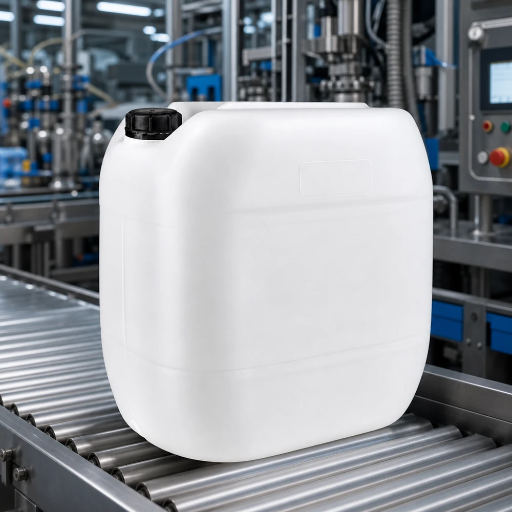 Kanister 30 Liter mit Schraubverschluss Originalitätsverschluss UN-zugelassener 30 Liter Kanister mit Schraubverschluss für Gefahrguttransport