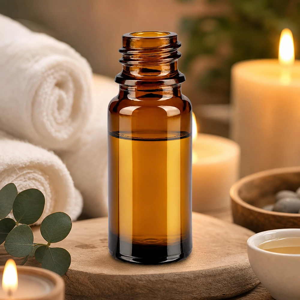 Elegante 10ml Apothekerflasche ApoGlas aus braunem Glas für hochwertige Wellness Produkte