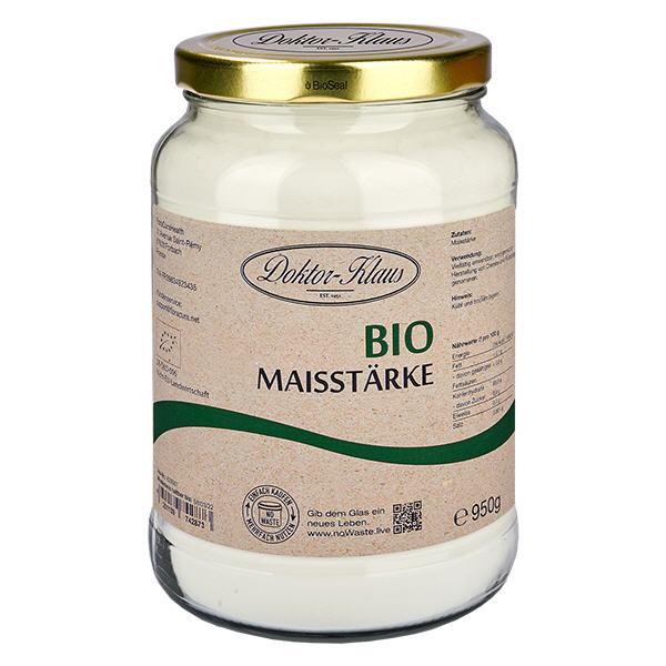 Maisstärke Bio 950g Doktor-Klaus noWaste