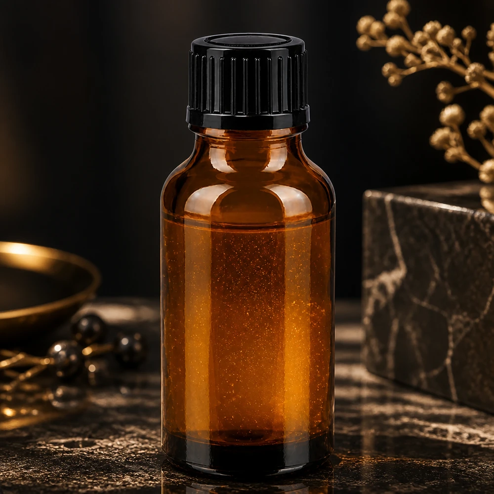 Apothekenflasche braun 20ml Tropfverschluss 1mm schwarz Standard 20ml Dosierflasche aus braunem Apothekenglas mit präziser 1mm Tropfvorrichtung schwarz