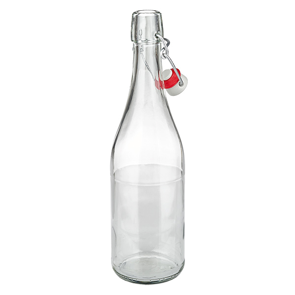 750ml Glasflasche und Bügelverschluss Porzellan UNiTWIST 750ml Glasflasche und Bügelverschluss Porzellan UNiTWIST