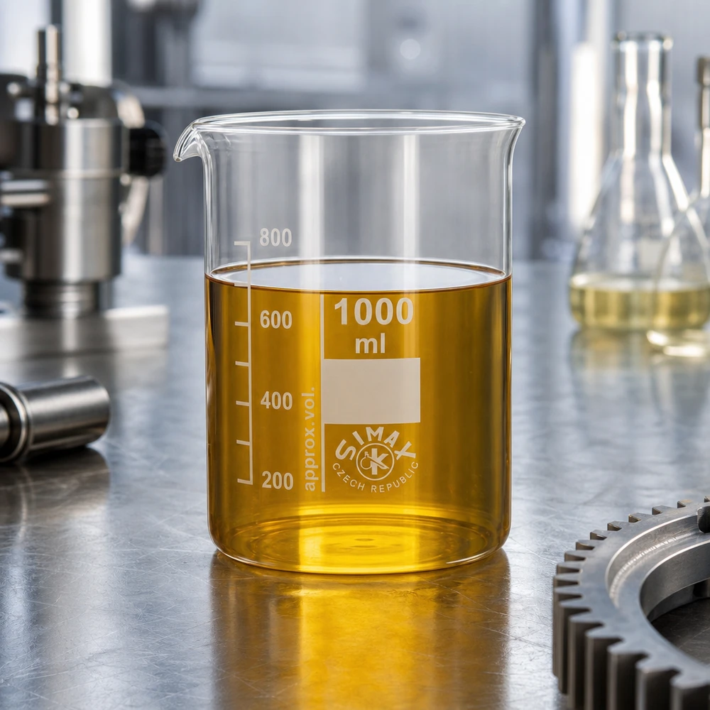 Graduiertes Laborglas 1000ml niedrige Becherform aus hochreinem Borosilikatglas
