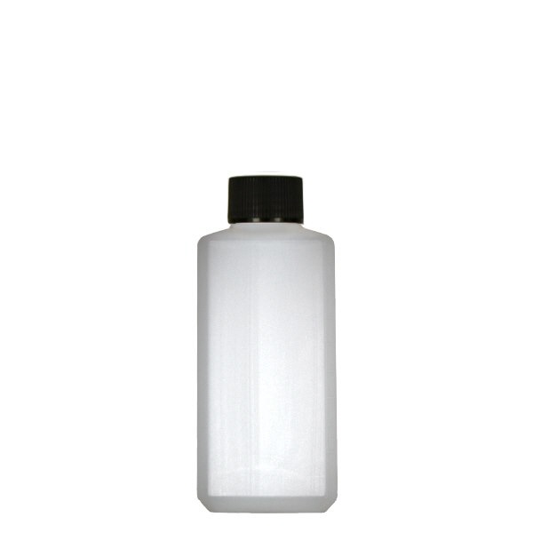 250ml Eckige Flasche PE natur, mit Verschluss 250ml Eckige Flasche PE natur, mit Verschluss
