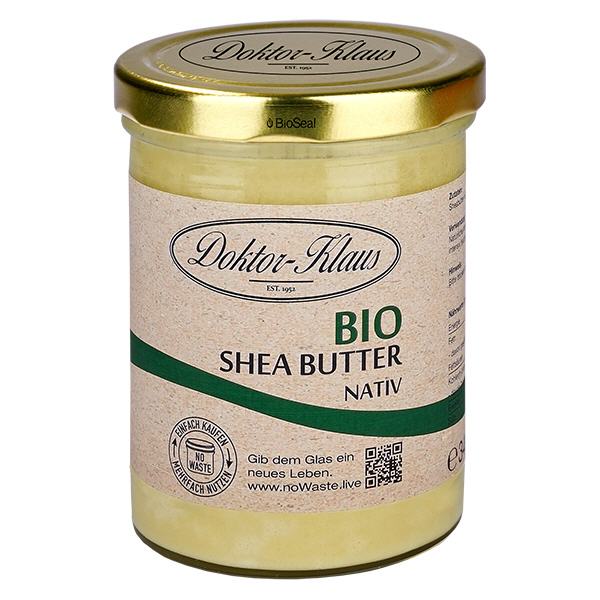 SHEA Butter nativ Bio 340g Doktor-Klaus noWaste SHEA Butter nativ Bio 340g Doktor-Klaus noWaste