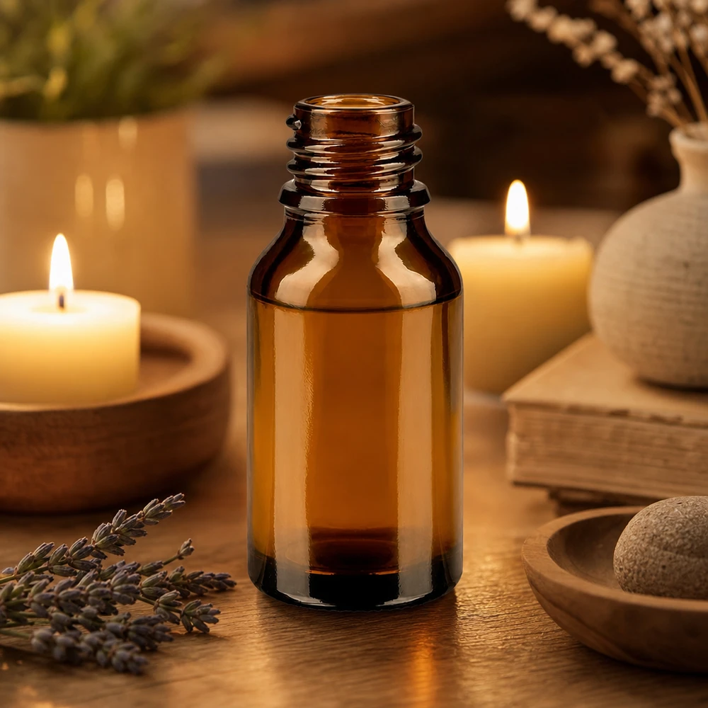 Braune 15ml ApoGlas Flasche mit klassischem Design für traditionelle Naturheilkunde