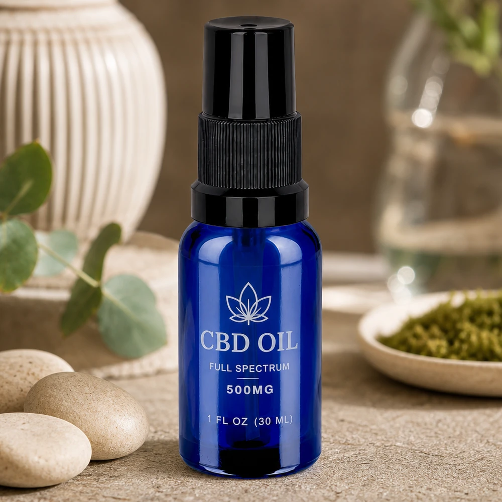Nachfüllbare 20ml Glassprayflasche STD BlueLine UT18/20 mit umweltfreundlichem wiederverwendbarem Design