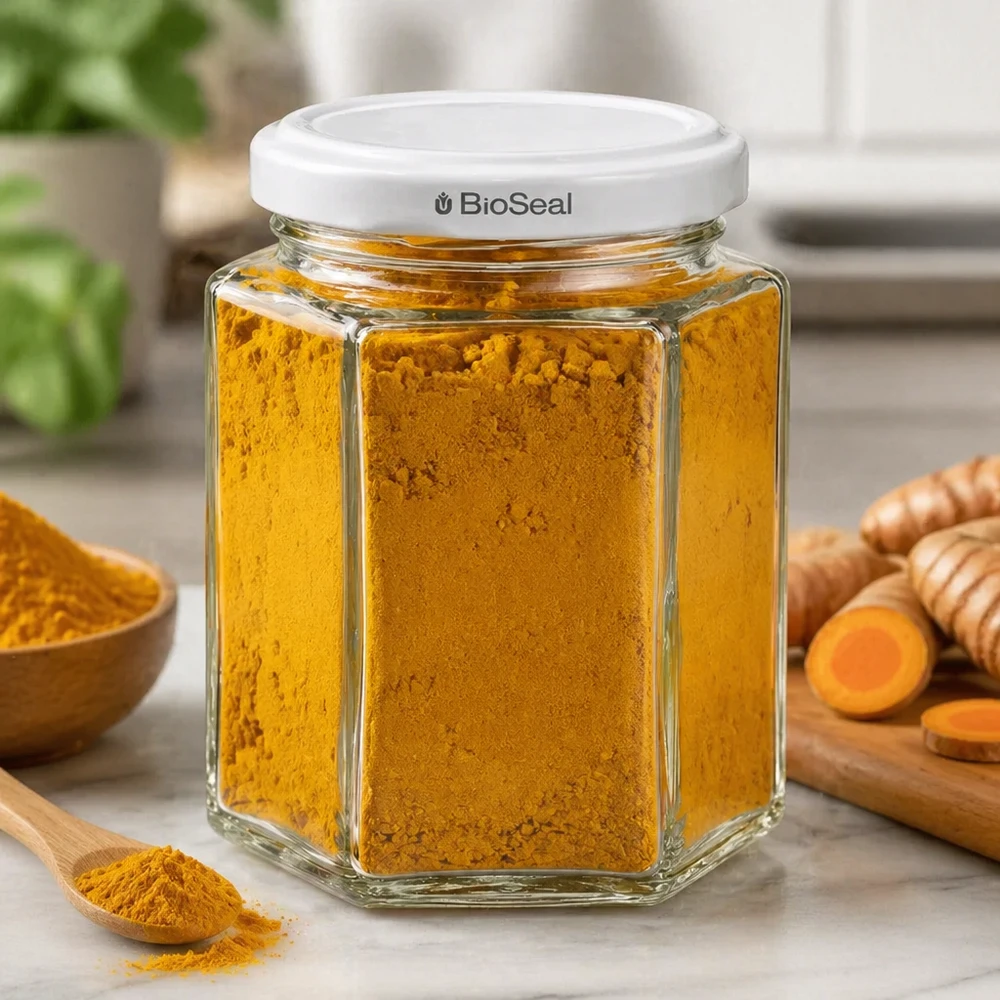 196ml Hexaglas mit BioSeal Deckel weiß UNiTWIST 196ml Hexaglas mit BioSeal Deckel weiß UNiTWIST