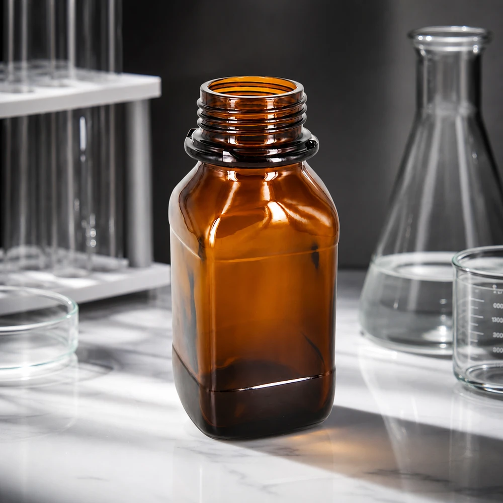 Hochwertige Laborflasche 250ml mit chemikalienresistenter Oberfläche für aggressive Stoffe