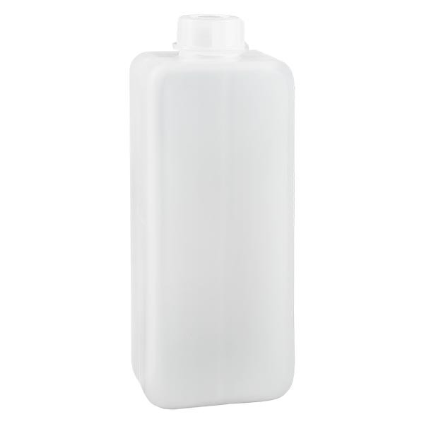 Chemiekalienflasche 1000ml, Weithals aus PE-HD, naturfarbig Chemiekalienflasche 1000ml, Weithals aus PE-HD, naturfarbig