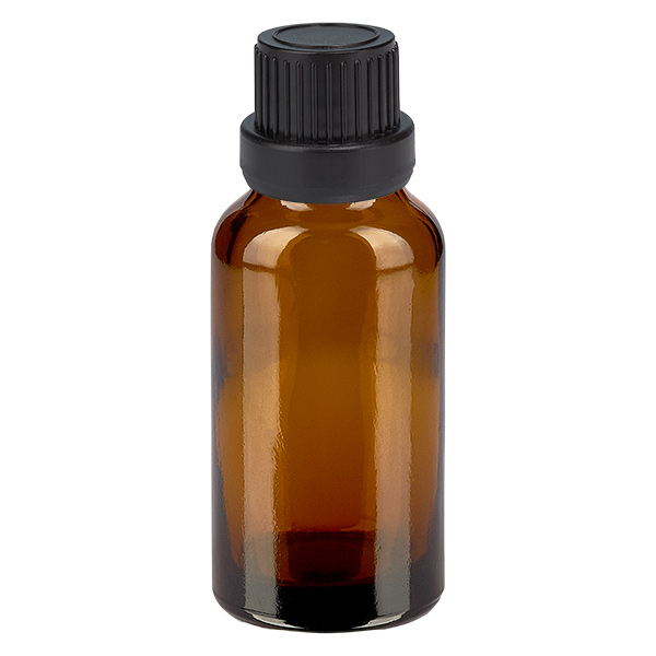 20ml Flasche 11mm Schraubverschluss schwarz OriginalitätsverschlussII BrownLine UT18/20