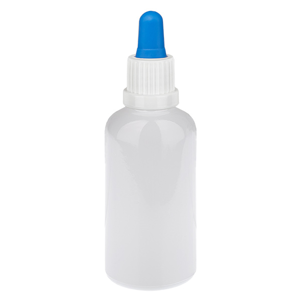 50ml Pipettenflasche weiß/blau Originalitätsverschluss WhiteLine UT18/50 50ml Pipettenflasche weiß/blau Originalitätsverschluss WhiteLine UT18/50