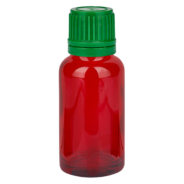 20ml Flasche 11mm Schraubverschluss grün Originalitätsverschluss RedLine UT18/20