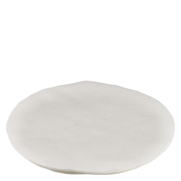 1 Blatt Filterpapier für Glastrichter mit Ø 30mm. Rundfilter