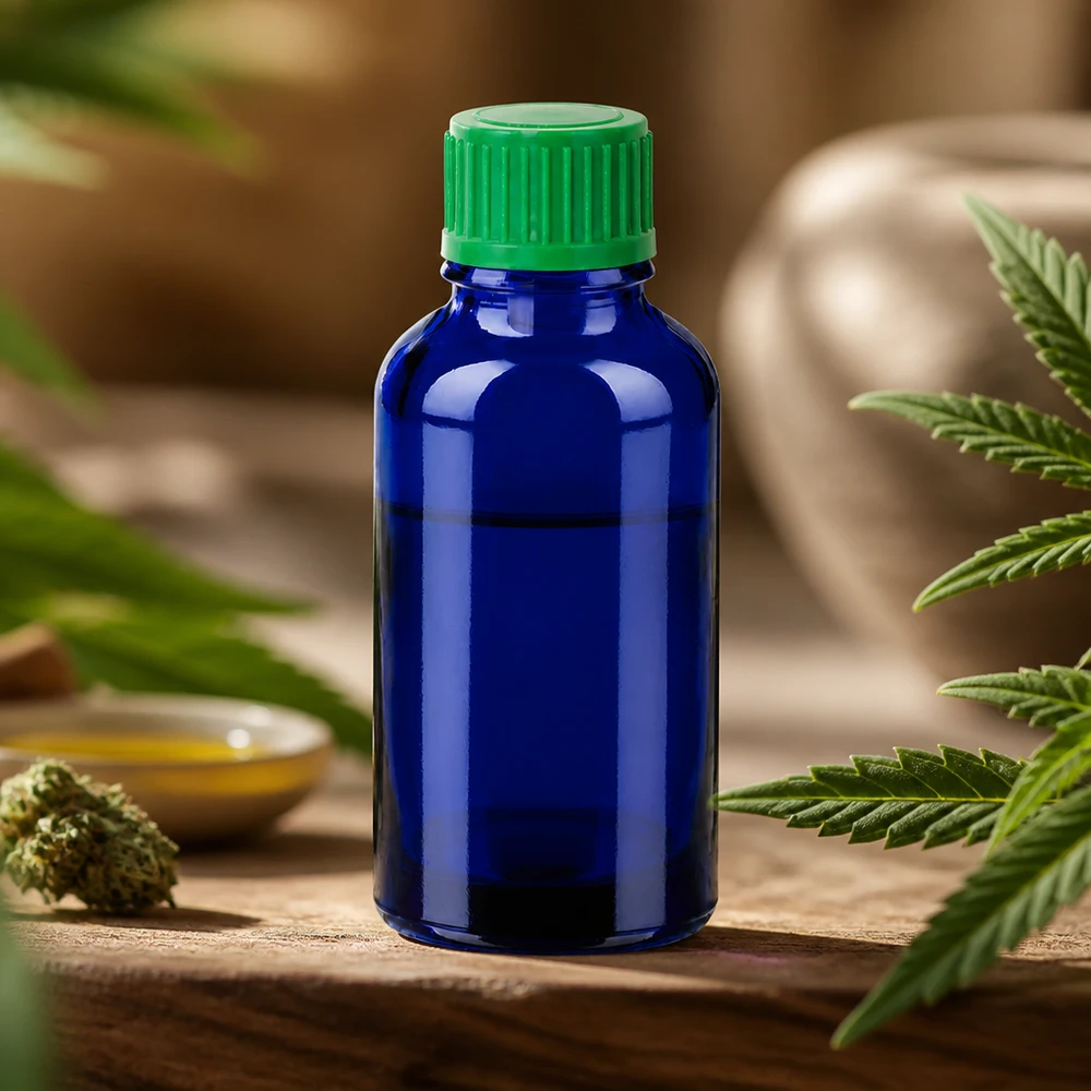 Vielseitige Tropfflasche für Parfümöle und konzentrierte Essenzen in Apothekenqualität