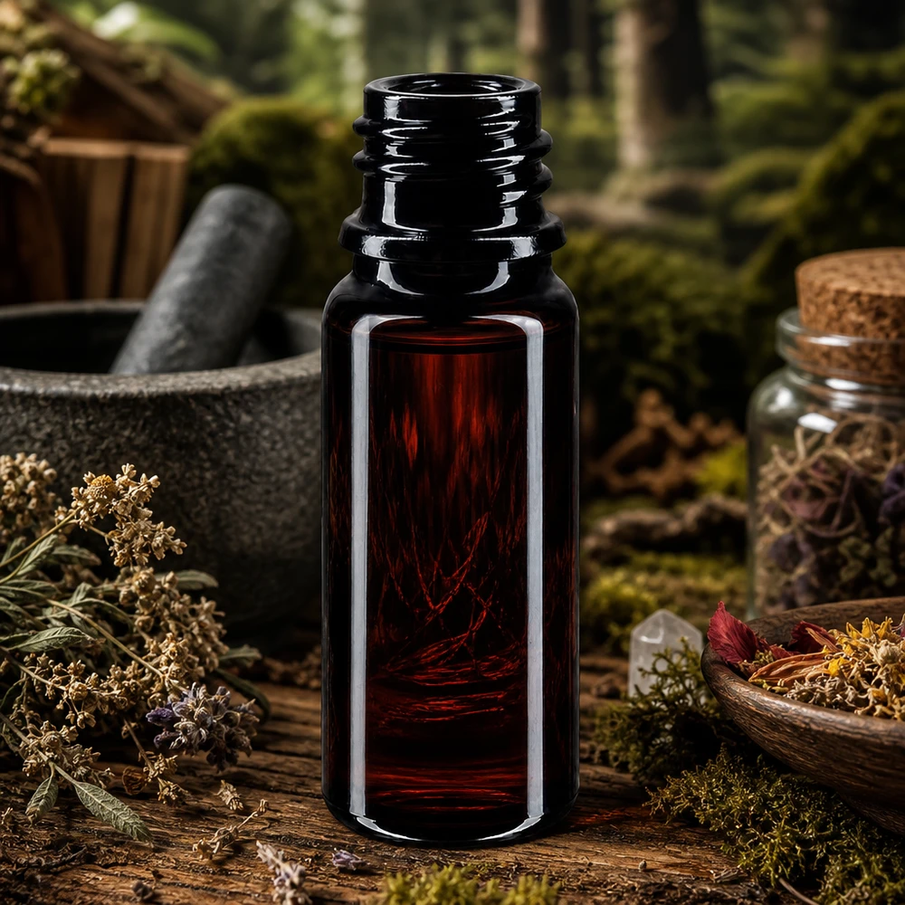 Violettglas Flasche 10ml mit DIN 18 Öffnung ideal für Pipetten und Tropfverschlüsse