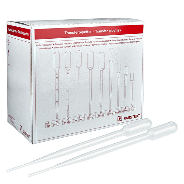 2ml Transferpipette (154x11mm) ohne Graduierung 2ml Transferpipette (154x11mm) ohne Graduierung