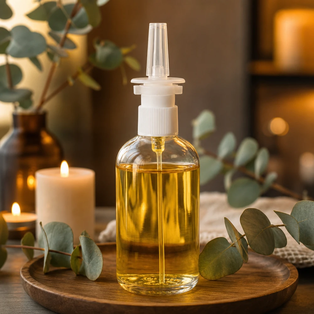 Befüllbare 100ml Nasensprayflasche ClearLine für Naturkosmetik und Aromatherapie