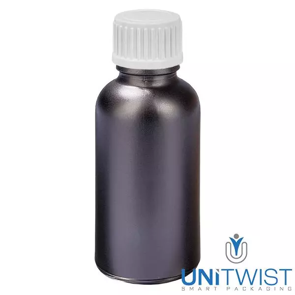 30ml Tropfflasche 0.9mm weiß Standardverschluss BlackLine UT18/30 30ml Tropfflasche 0.9mm weiß Standardverschluss BlackLine UT18/30