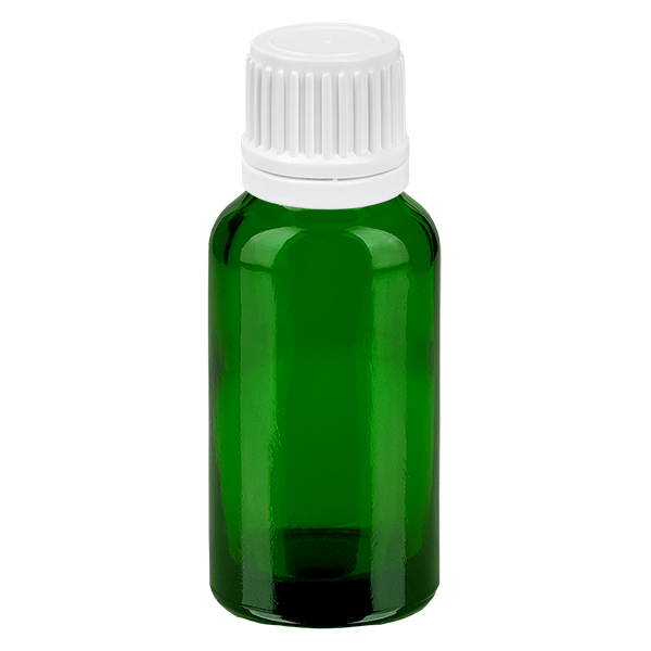 20ml Flasche 11mm Schraubverschluss weiß Originalitätsverschluss GreenLine UT18/20 20ml Flasche 11mm Schraubverschluss weiß Originalitätsverschluss GreenLine UT18/20