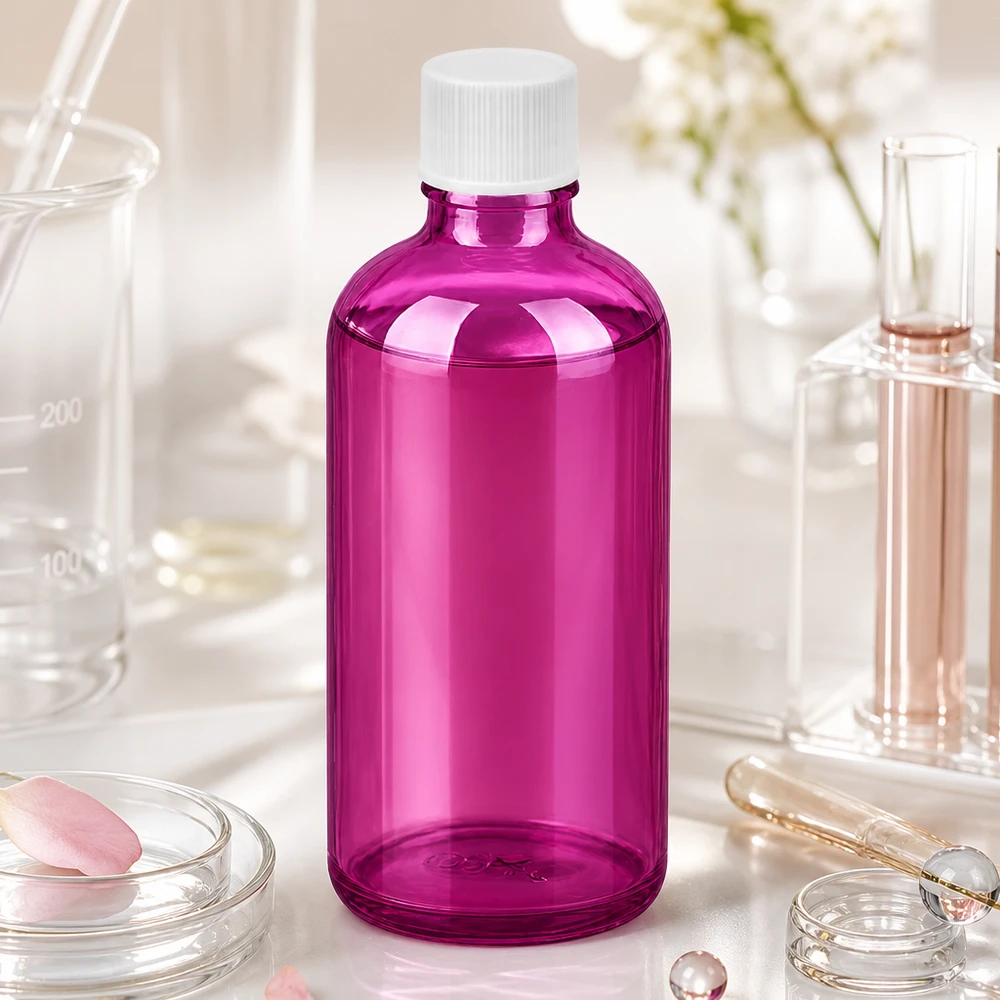 100ml Purple Flasche mit 11mm SV Verschluss optimal für kleine Chargen und Testformulierungen