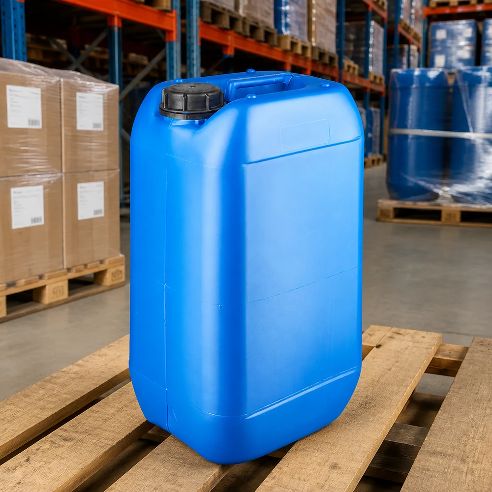 Kanister 15 Liter blau mit Schraubverschluss Originalitätsverschluss Tragbarer Wasserkanister 15 Liter blau mit Originalverschluss für Camping und Outdoor