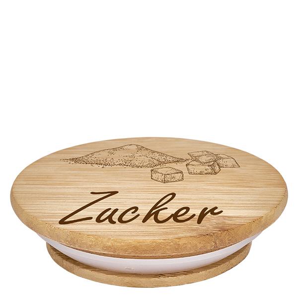 Holzdeckel "Zucker" für WECK RR100 Holzdeckel "Zucker" für WECK RR100