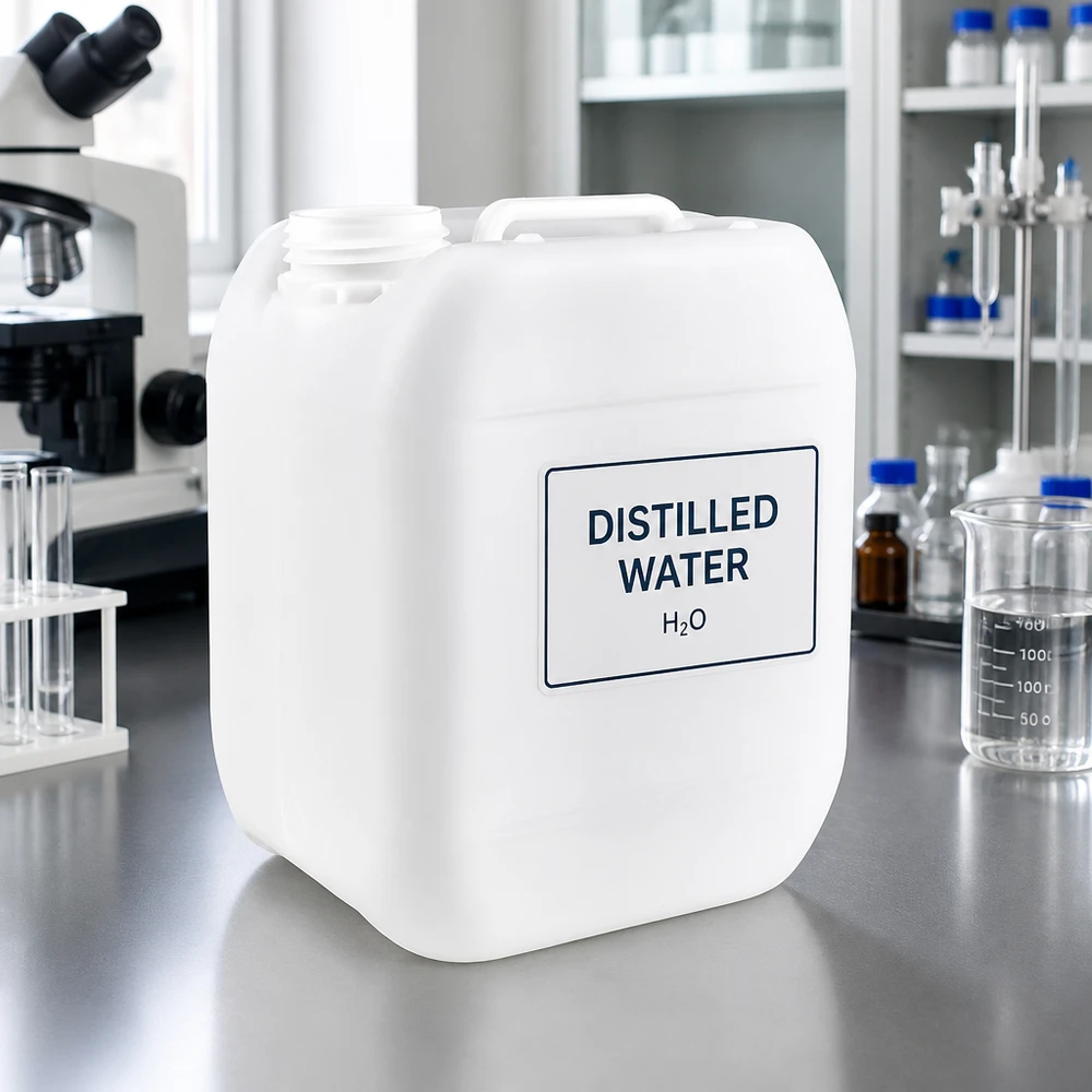 Kanister 5 Liter ohne Verschluss Robuster 5L Kanister aus Kunststoff ohne Verschluss für Wasser und Chemikalien
