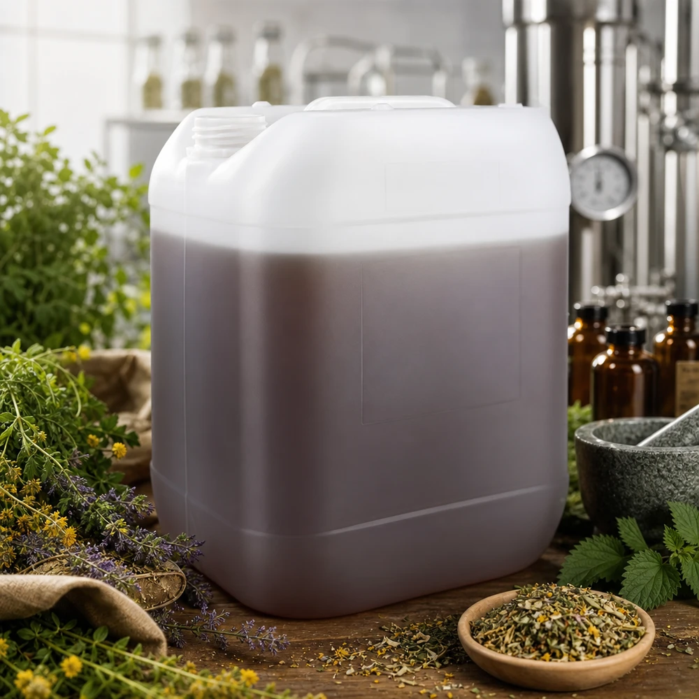 Kanister 20 Liter ohne Verschluss 20 Liter Kanister ohne Verschluss für natürliche Öle und Kräuterkonzentrate in der Naturkosmetikproduktion