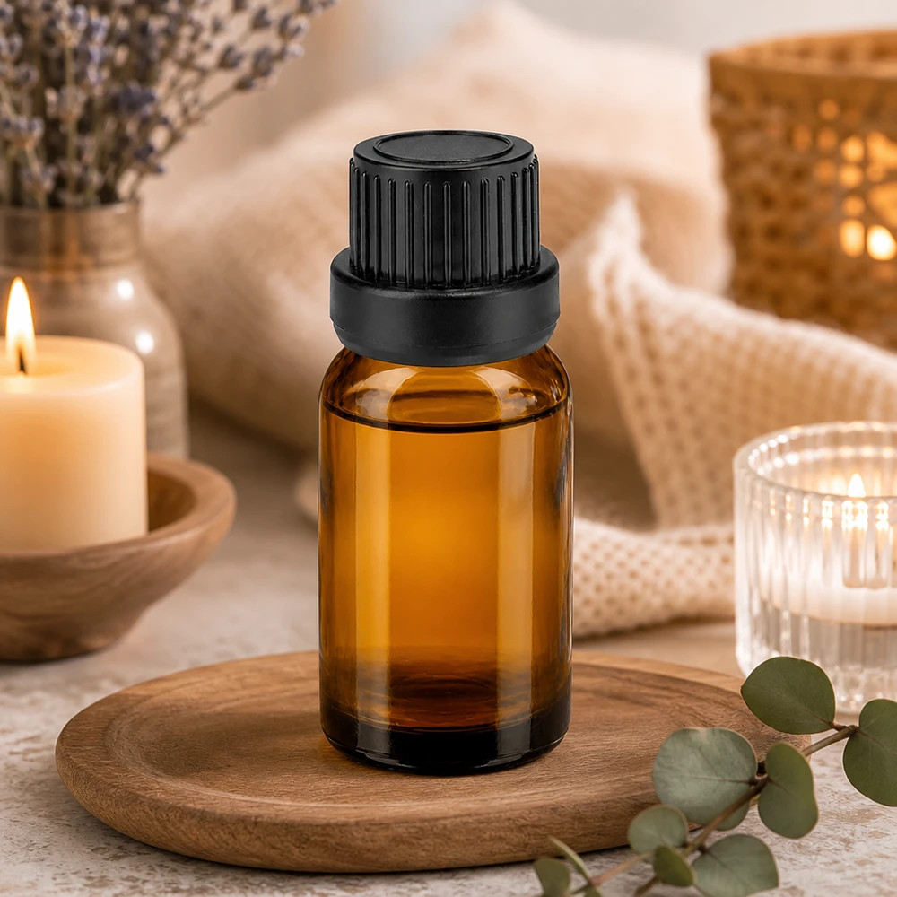 10ml Flasche 11mm Schraubverschluss schwarz OriginalitätsverschlussII BrownLine UT18/10 Premium 10ml Braunglas Flasche UT18/10 gewinde optimal für professionelle Anwendungen