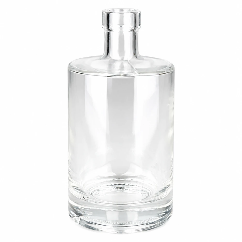 500ml Glasflasche "Galileo" ohne Verschluss UNiTWIST® 500ml Glasflasche Marie ohne Verschluss UNiTWIST transparent leer mit kurzem Hals für Spirituosen und Getränke