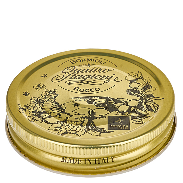 Schraubverschluss "Quattro Stagioni" gold QS56mm Schraubverschluss "Quattro Stagioni" gold QS56mm