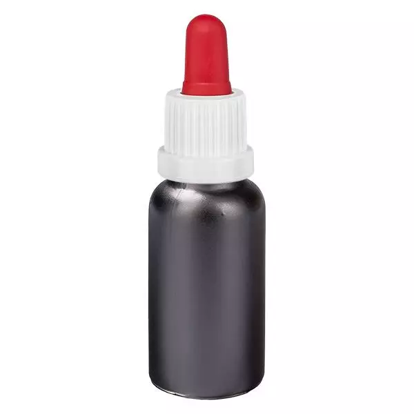 20ml Pipettenflasche weiß/rot Originalitätsverschluss BlackLine UT18/20