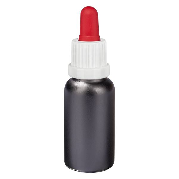20ml Pipettenflasche weiß/rot Originalitätsverschluss BlackLine UT18/20 20ml Pipettenflasche weiß/rot Originalitätsverschluss BlackLine UT18/20