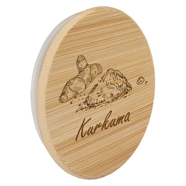 Holzdeckel "Kurkuma" für WECK RR60 Holzdeckel "Kurkuma" für WECK RR60