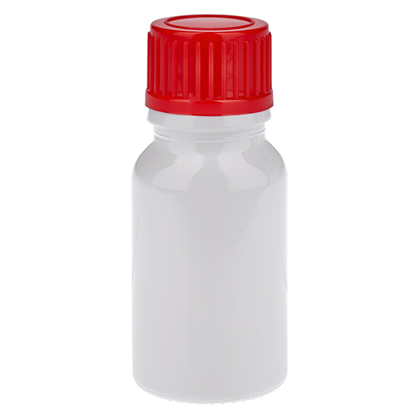10ml Flasche 11mm Schraubverschluss rot Standard WhiteLine UT18/10 10ml Flasche 11mm Schraubverschluss rot Standard WhiteLine UT18/10