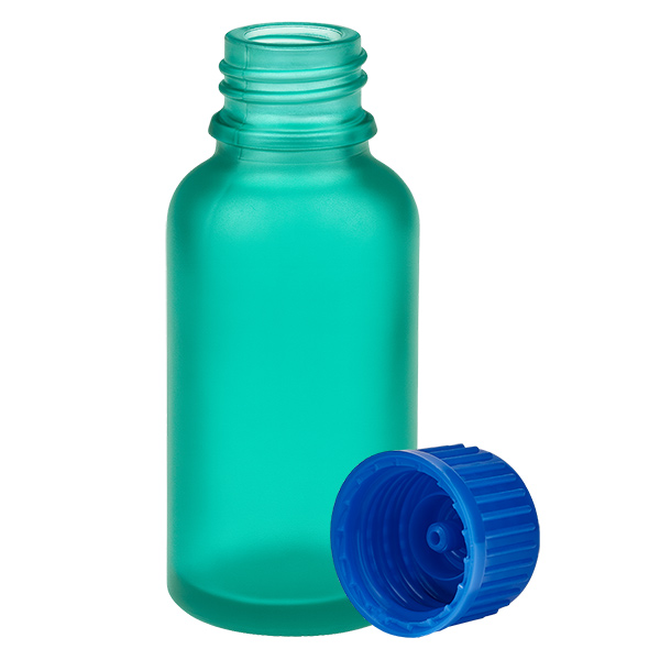 30ml Flasche 11mm Schraubverschluss blau Standard GreenLine UT18/30 30ml Flasche 11mm Schraubverschluss blau Standard GreenLine UT18/30