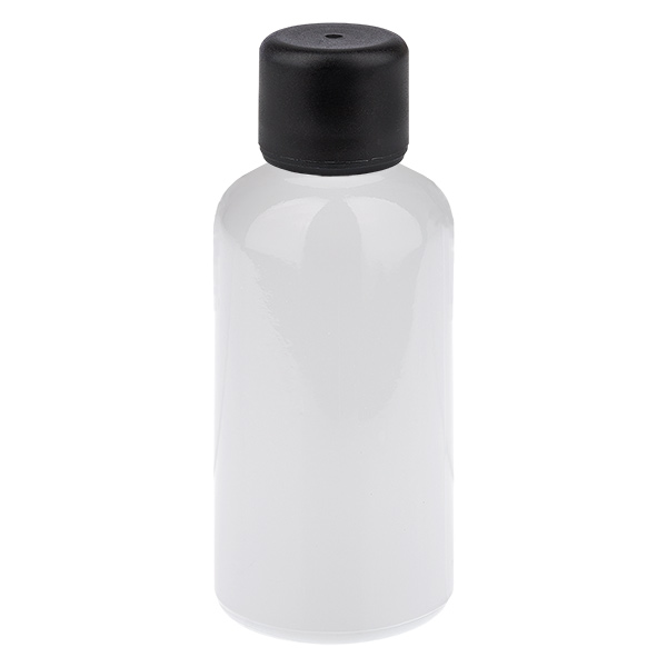 50ml Flasche 6mm Schraubverschluss schwarz Standard WhiteLine UT18/50 50ml Flasche 6mm Schraubverschluss schwarz Standard WhiteLine UT18/50